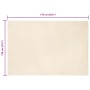 Alfombra de Piel Sintética de Conejo Olite Crema 120 x 170 cm en Alfombras | Comprar online en Foro24