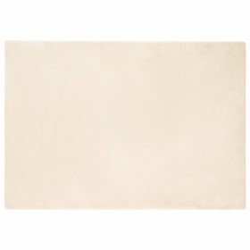 Alfombra de Piel Sintética de Conejo Olite Crema 140 x 200 cm en Alfombras | Comprar online en Foro24