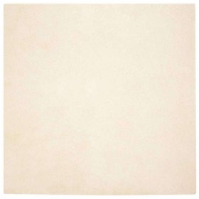 Alfombra de Piel Sintética de Conejo Crema 120 x 120 cm