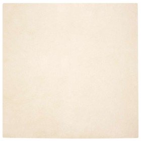 Alfombra de Piel Sintética de Conejo Olite Crema 240 x 240 cm en Alfombras | Comprar online en Foro24