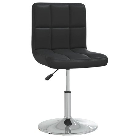 Silla de comedor cuero sintético negra en Sillas de comedor | Comprar online en Foro24