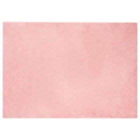 Alfombra de Piel Sintética de Conejo Olite Rosa 200 x 280 cm en Alfombras | Comprar online en Foro24