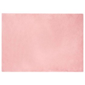Alfombra de Piel Sintética de Conejo Olite Rosa 240 x 340 cm en Alfombras | Comprar online en Foro24