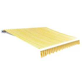 Gelb-weiße Markise 6x3 m (ohne Gestell) von vidaXL, Markisen - Ref: Foro24-141018, Preis: 63,46 €, Rabatt: %