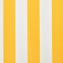 Toldo de lona amarillo y blanco 6x3 m (sin estructura) de vidaXL, Toldos - Ref: Foro24-141018, Precio: 79,12 €, Descuento: %