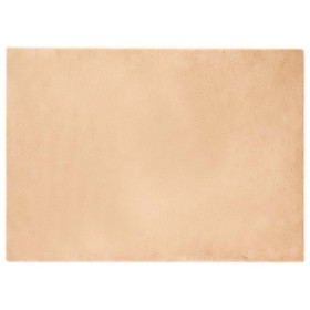 Alfombra de Piel Sintética de Conejo Taupé 200 x 280 cm