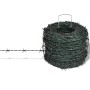 Barbed wire wire roll 100 m by vidaXL, Chains, wire and rope - Ref: Foro24-141077, Price: 30,82 €, Discount: %
