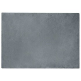Alfombra de Piel Sintética de Conejo Olite Antracita en Alfombras | Comprar online en Foro24