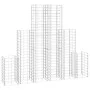 Gabion wall baskets galvanized wire 6 units by vidaXL, fence panels - Ref: Foro24-141049, Price: 95,80 €, Discount: %