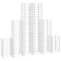 Gabionen-Wandkörbe aus verzinktem Draht, 6 Einheiten von vidaXL, Zaunpaneele - Ref: Foro24-141049, Preis: 94,38 €, Rabatt: %