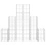 Cestas de muro de gaviones alambre galvanizado 6 unidades de vidaXL, Paneles de vallas - Ref: Foro24-141049, Precio: 86,13 €,...