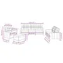 Sofa set with cushions 4 pieces taupe gray fabric by vidaXL, Sofas - Ref: Foro24-3201257, Price: 641,38 €, Discount: %
