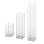 Gabionen-Wandkörbe aus verzinktem Draht, 3 Einheiten von vidaXL, Zaunpaneele - Ref: Foro24-141048, Preis: 58,26 €, Rabatt: %
