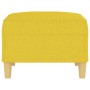 Light yellow fabric footstool 70x55x41 cm by vidaXL, Ottomans - Ref: Foro24-349276, Price: 61,66 €, Discount: %