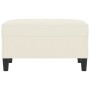 Fußhocker aus cremefarbenem Samt, 70 x 55 x 41 cm von vidaXL, Osmanen - Ref: Foro24-349325, Preis: 58,00 €, Rabatt: %