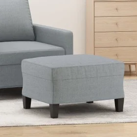 Light gray fabric footstool 60x50x41 cm by vidaXL, Ottomans - Ref: Foro24-349327, Price: 52,57 €, Discount: %