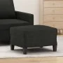 Fußhocker aus schwarzem Stoff, 60 x 50 x 41 cm von vidaXL, Osmanen - Ref: Foro24-349331, Preis: 53,11 €, Rabatt: %