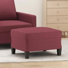 Fußhocker aus rotem Stoff, 60 x 50 x 41 cm von vidaXL, Osmanen - Ref: Foro24-349333, Preis: 52,08 €, Rabatt: %