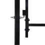 Puerta doble para valla con puntas de lanza 400x225 cm