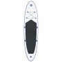 Blau-weißes aufblasbares SUP-Paddel-Surfbrett-Set von vidaXL, Paddleboards - Ref: Foro24-90633, Preis: 143,58 €, Rabatt: %