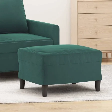 Fußhocker aus dunkelgrünem Samt, 60 x 50 x 41 cm von vidaXL, Osmanen - Ref: Foro24-349295, Preis: 58,70 €, Rabatt: %