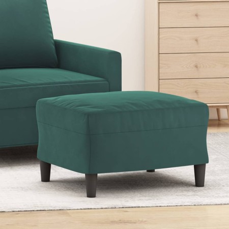 Fußhocker aus dunkelgrünem Samt, 60 x 50 x 41 cm von vidaXL, Osmanen - Ref: Foro24-349295, Preis: 62,38 €, Rabatt: %