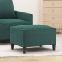 Fußhocker aus dunkelgrünem Samt, 60 x 50 x 41 cm von vidaXL, Osmanen - Ref: Foro24-349295, Preis: 62,38 €, Rabatt: %