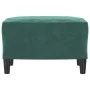 Fußhocker aus dunkelgrünem Samt, 60 x 50 x 41 cm von vidaXL, Osmanen - Ref: Foro24-349295, Preis: 58,70 €, Rabatt: %