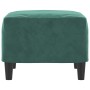 Fußhocker aus dunkelgrünem Samt, 60 x 50 x 41 cm von vidaXL, Osmanen - Ref: Foro24-349295, Preis: 62,38 €, Rabatt: %