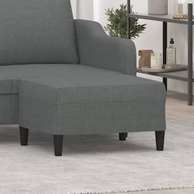 Dark gray fabric footstool 70x55x41 cm by vidaXL, Ottomans - Ref: Foro24-349304, Price: 60,12 €, Discount: %