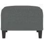 Fußhocker aus dunkelgrauem Stoff, 70 x 55 x 41 cm von vidaXL, Osmanen - Ref: Foro24-349304, Preis: 59,56 €, Rabatt: %