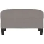 Taupe gray fabric footstool 70x55x41 cm by vidaXL, Ottomans - Ref: Foro24-349310, Price: 57,46 €, Discount: %