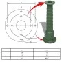 Cast iron garden manual water pump bracket by vidaXL, Pumping systems - Ref: Foro24-41173, Price: 88,32 €, Discount: %