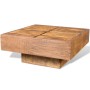 Brown Mango Wood Square Coffee Table by vidaXL, Coffee table - Ref: Foro24-241132, Price: 243,15 €, Discount: %