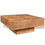 Brown Mango Wood Square Coffee Table by vidaXL, Coffee table - Ref: Foro24-241132, Price: 243,15 €, Discount: %