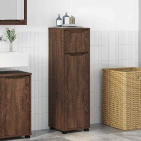 Gabinete de Baño con cajón Roble Marrón 30,5 x 30 x 101 cm en Tocadores de baño | Comprar online en Foro24
