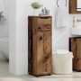 Gabinete de Baño con cajón Madera Vieja 30,5 x 30 x 101 cm