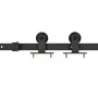 Schiebetür mit Beschlägen aus massivem Kiefernholz, 80 x 210 cm von vidaXL, Türen - Ref: Foro24-3057584, Preis: 424,90 €, Rab...