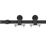Schiebetür mit Beschlägen aus massivem Kiefernholz, 80 x 210 cm von vidaXL, Türen - Ref: Foro24-3057584, Preis: 403,50 €, Rab...