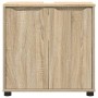 Armario para lavabo de baño Manual Roble Sonoma 60 x 30 x 60 cm