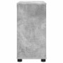 Armario para lavabo de baño Gris Concreto 60 x 30 x 60 cm