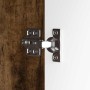 Armario para lavabo de baño Roble ahumado 60 x 30 x 60 cm