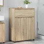 Gabinete de Baño con cajón Roble Sonoma 72,5 x 36,5 x 100 cm
