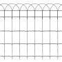 Rasenzaun aus pulverbeschichtetem Eisen, 10 x 0,65 m von vidaXL, Garteneinfassung und Einfassung - Ref: Foro24-141073, Preis:...