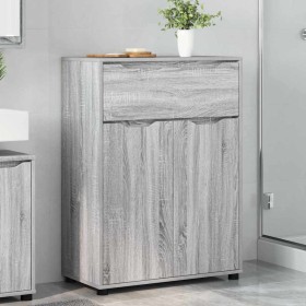 Gabinete de Baño con cajón Gris Sonoma 72,5 x 36,5 x 100 cm