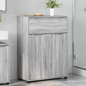 Gabinete de Baño con cajón Gris Sonoma 72,5 x 36,5 x 100 cm en Tocadores de baño | Comprar online en Foro24