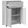 Gabinete de Baño con cajón Gris Sonoma 72,5 x 36,5 x 100 cm