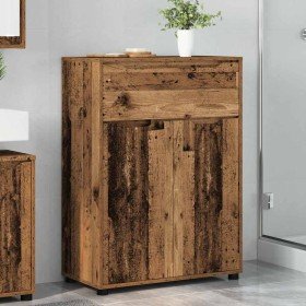 Gabinete de Baño con cajón Madera Vieja 72,5 x 36,5 x 100 cm en Tocadores de baño | Comprar online en Foro24
