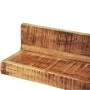 Estantes de pared 2 uds madera maciza de vidaXL, Estantes y estanterías - Ref: Foro24-241088, Precio: 120,32 €, Descuento: %