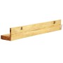 Wandregale 2 Stück Massivholz von vidaXL, Regale und Regale - Ref: Foro24-241088, Preis: 122,22 €, Rabatt: %